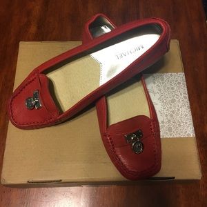 Michael Kors leather loafers